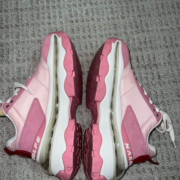 Fighter Rose Naked Wolfe Pink Trainers - Picture 2 of 5